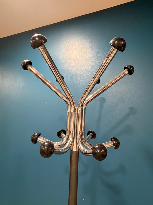 Porte manteau perroquet