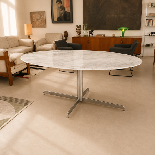 Table marbre Roche Bobois Knoll