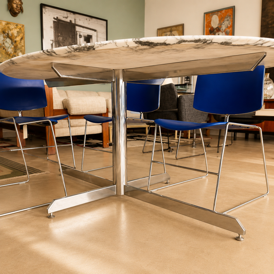 Table marbre Roche Bobois Knoll