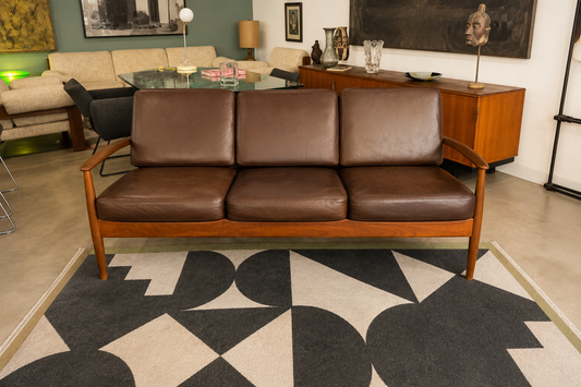 Ensemble Canapé Fauteuils et table basse scndinave