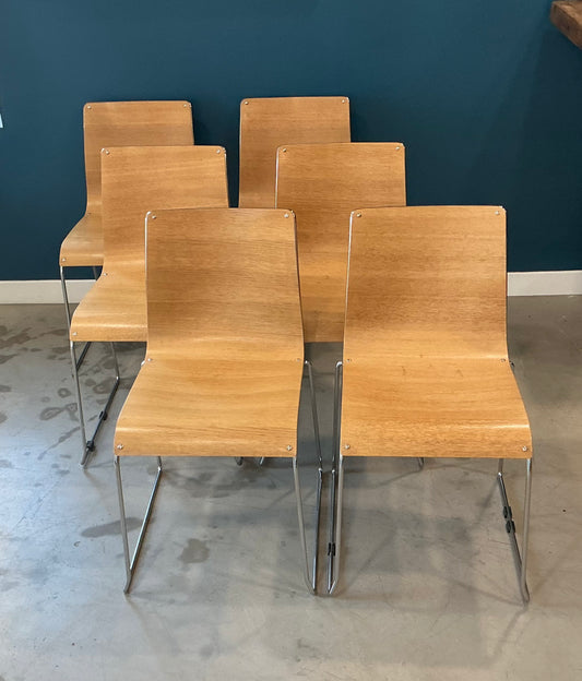 6 chaises Calligaris