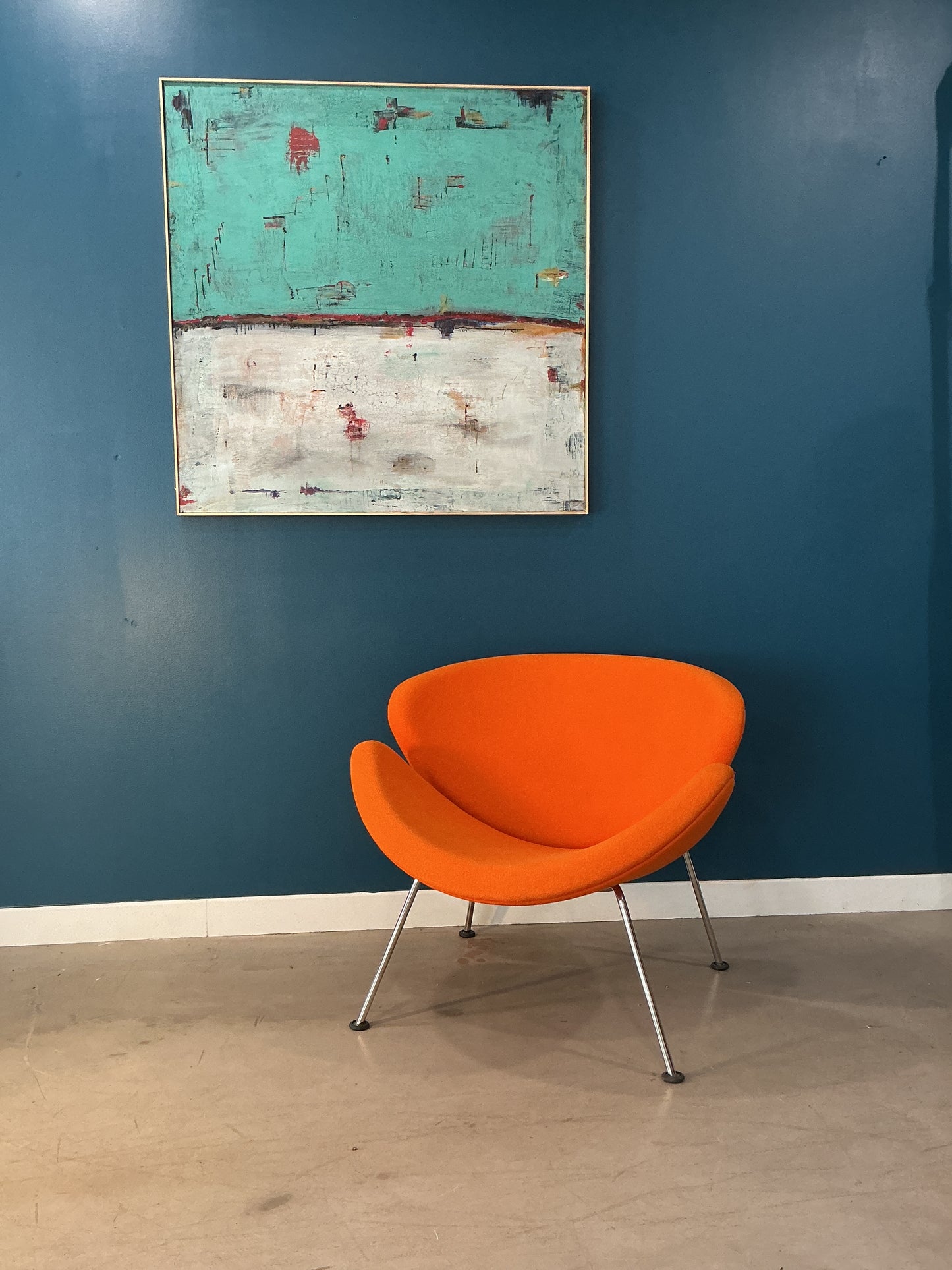 Fauteuil Pierre Paulin "Orange Slice"