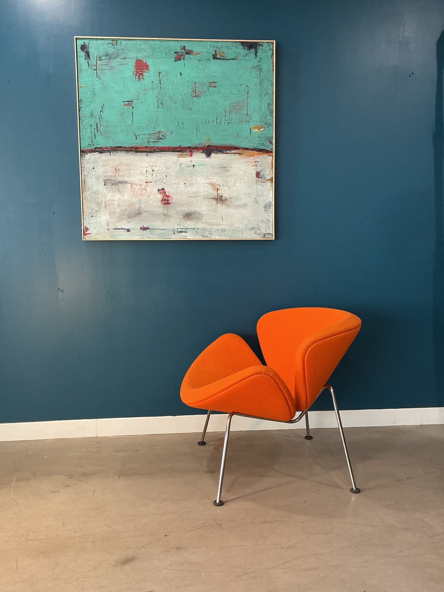 Fauteuil Pierre Paulin "Orange Slice"