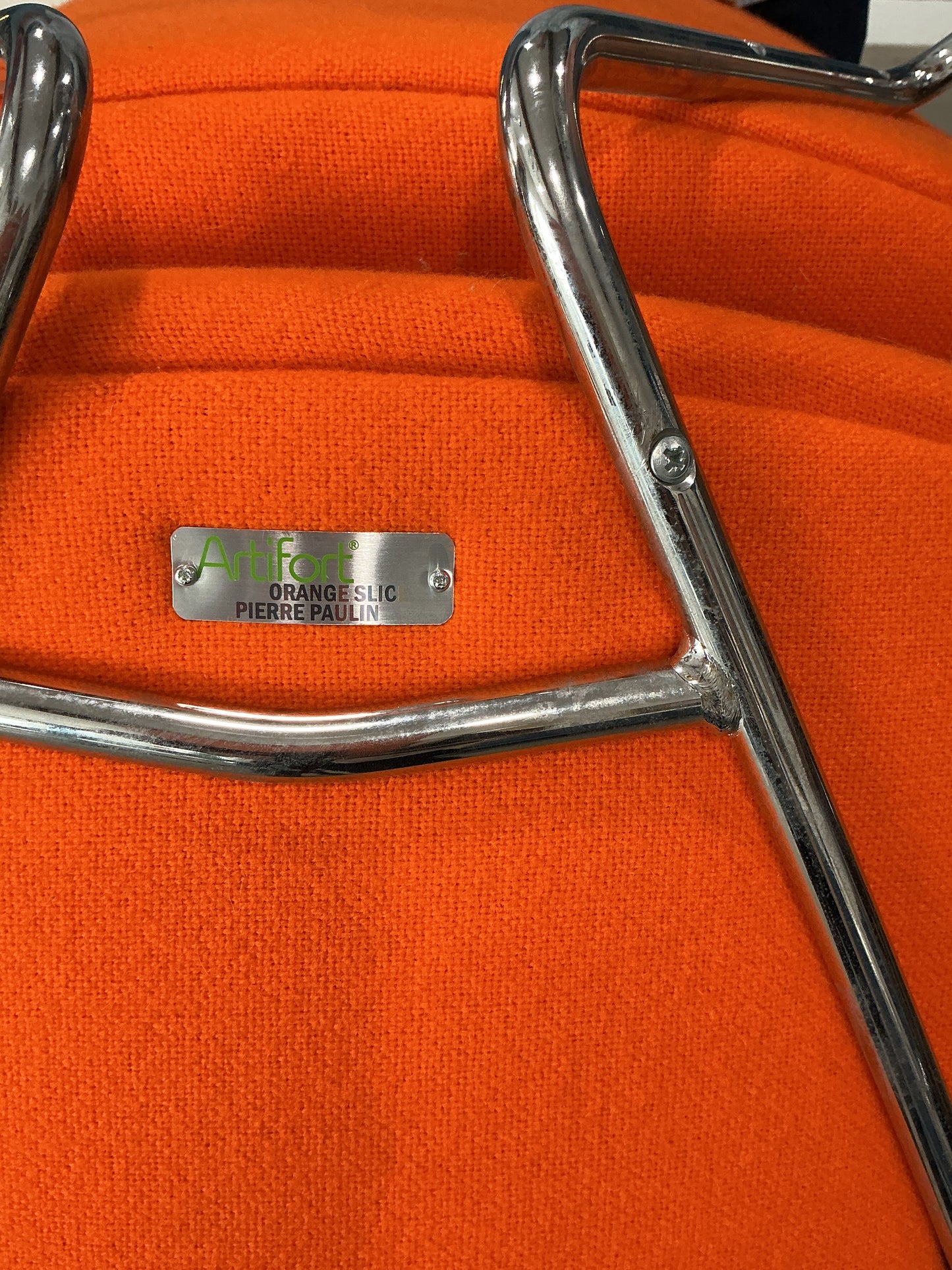 Fauteuil Pierre Paulin "Orange Slice"