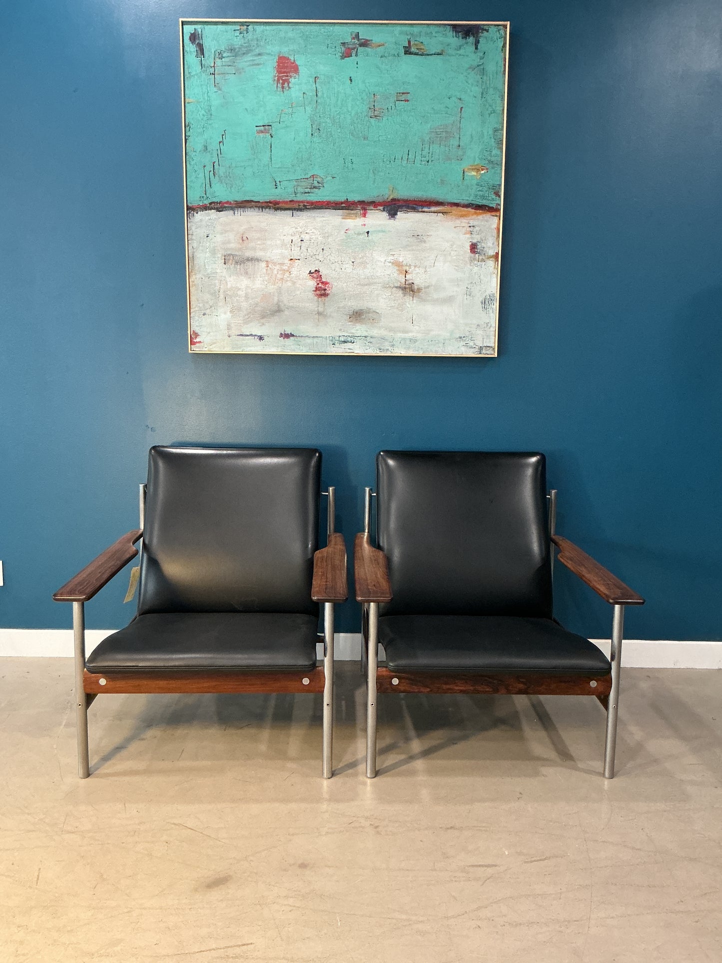 2 Fauteuils Sven Ivar Dysthe