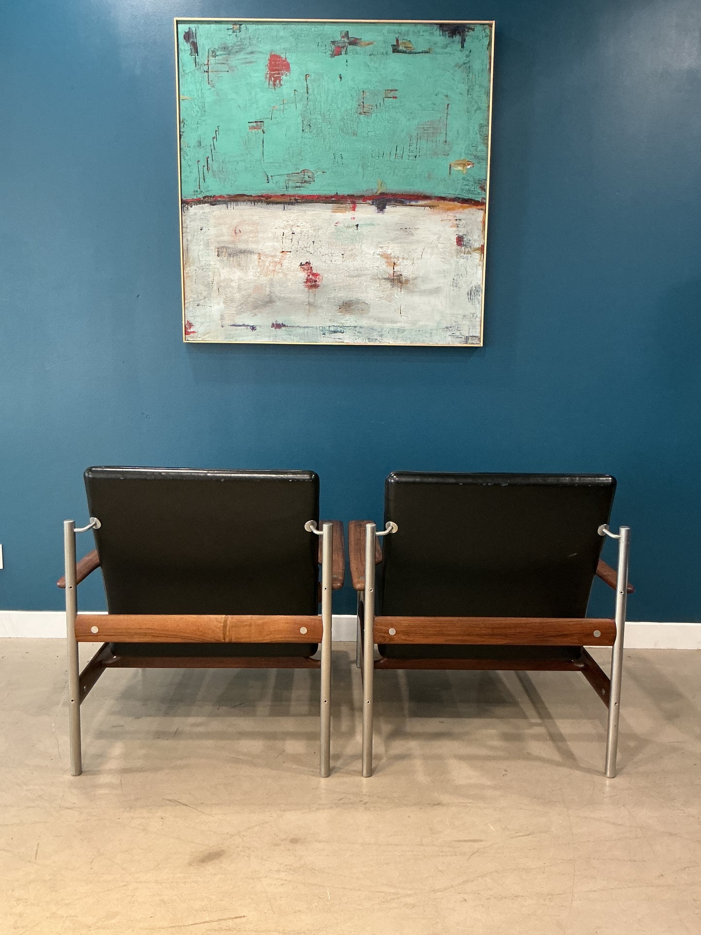 2 Fauteuils Sven Ivar Dysthe