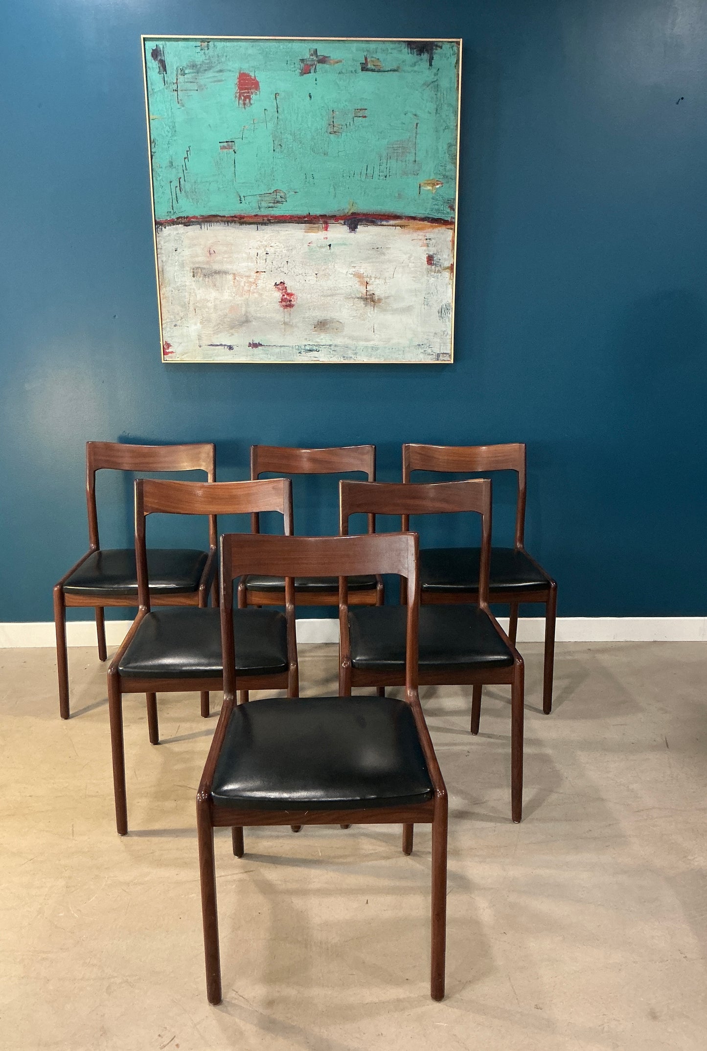 6 chaises scandinaves