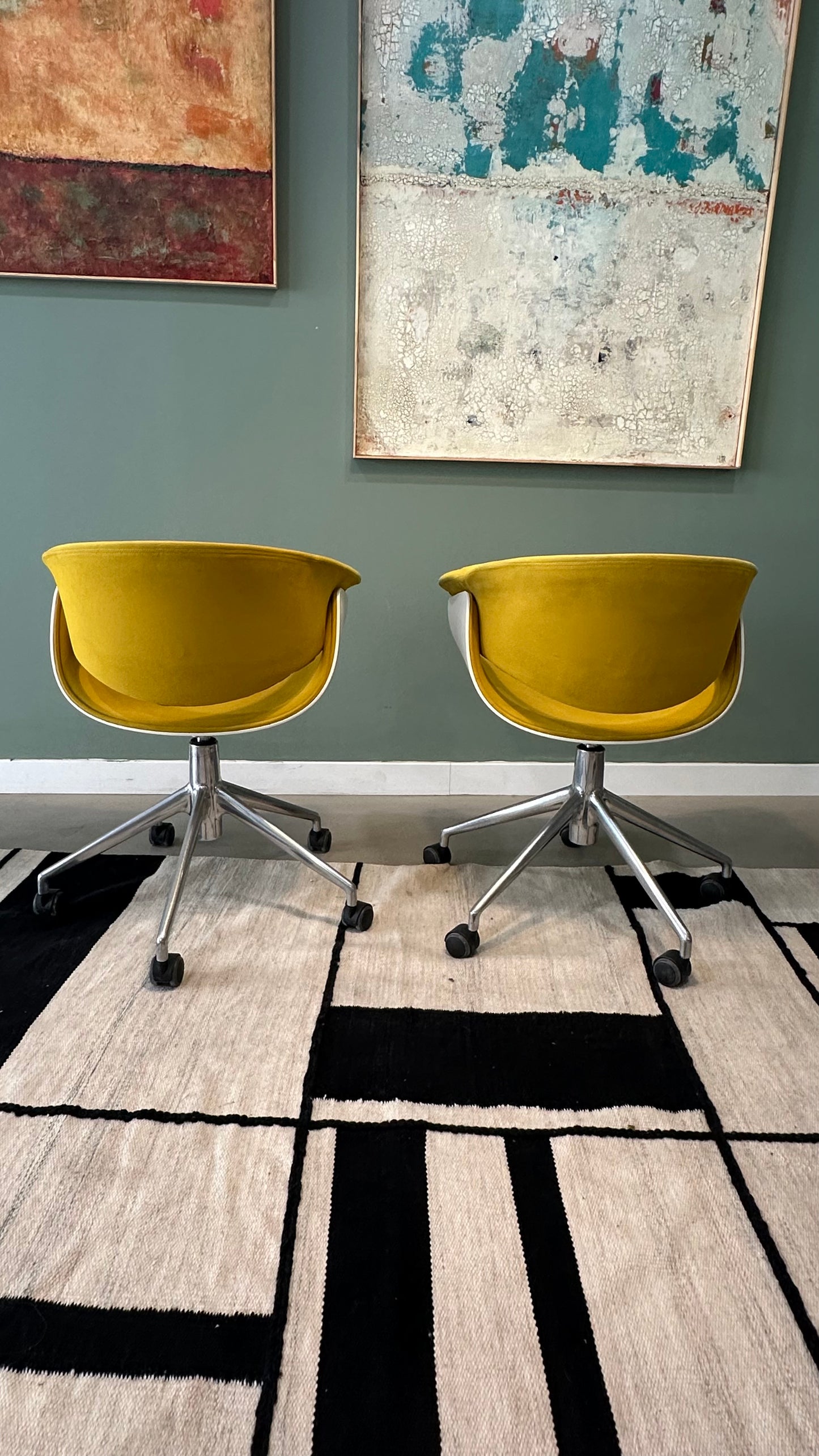 Paire de fauteuil  B&B Italia