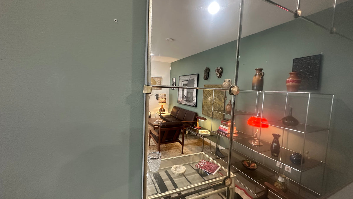 Grand miroir vintage