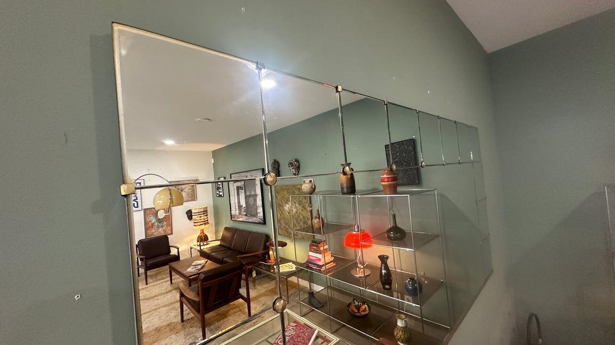 Grand miroir vintage