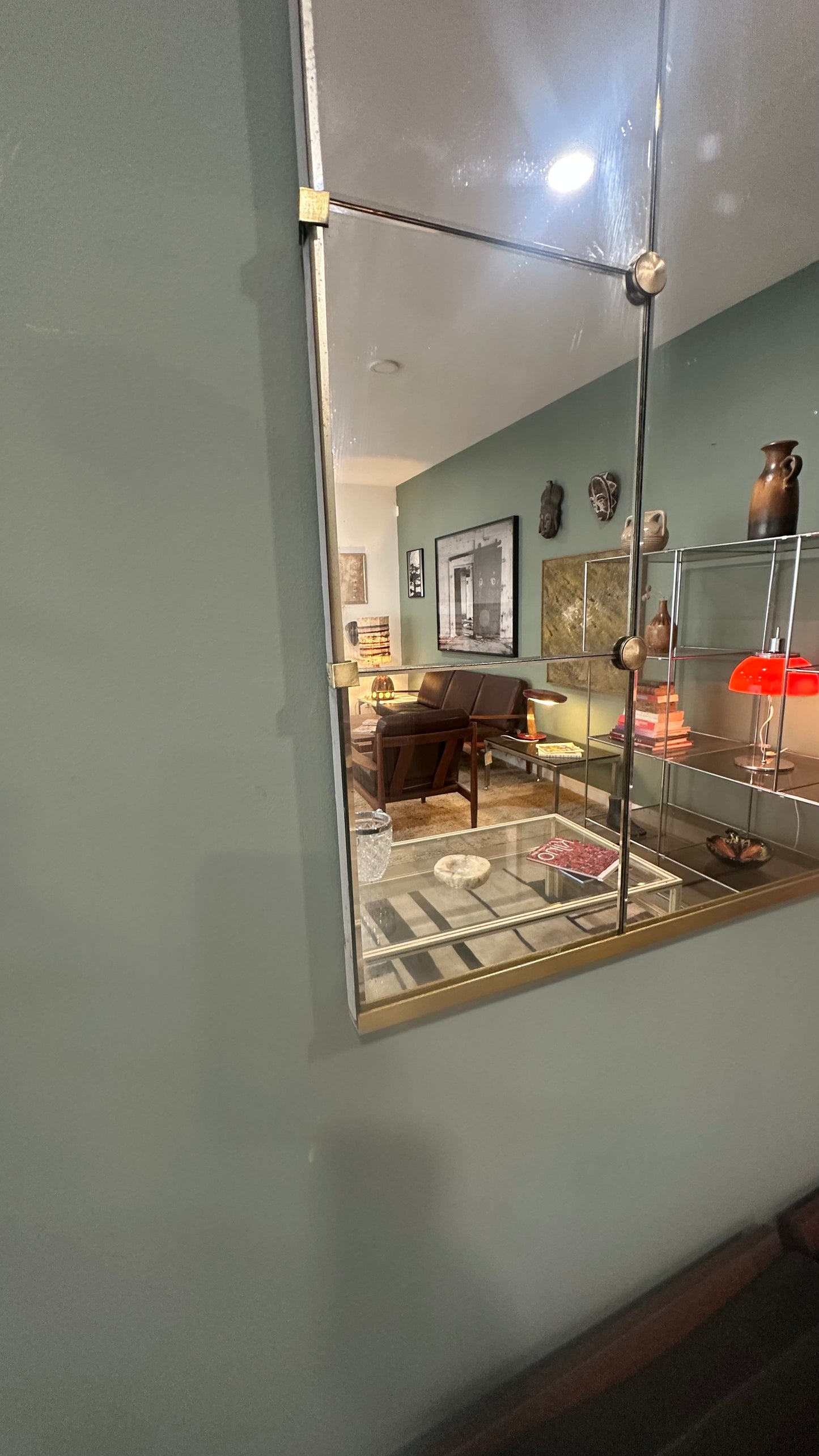 Grand miroir vintage