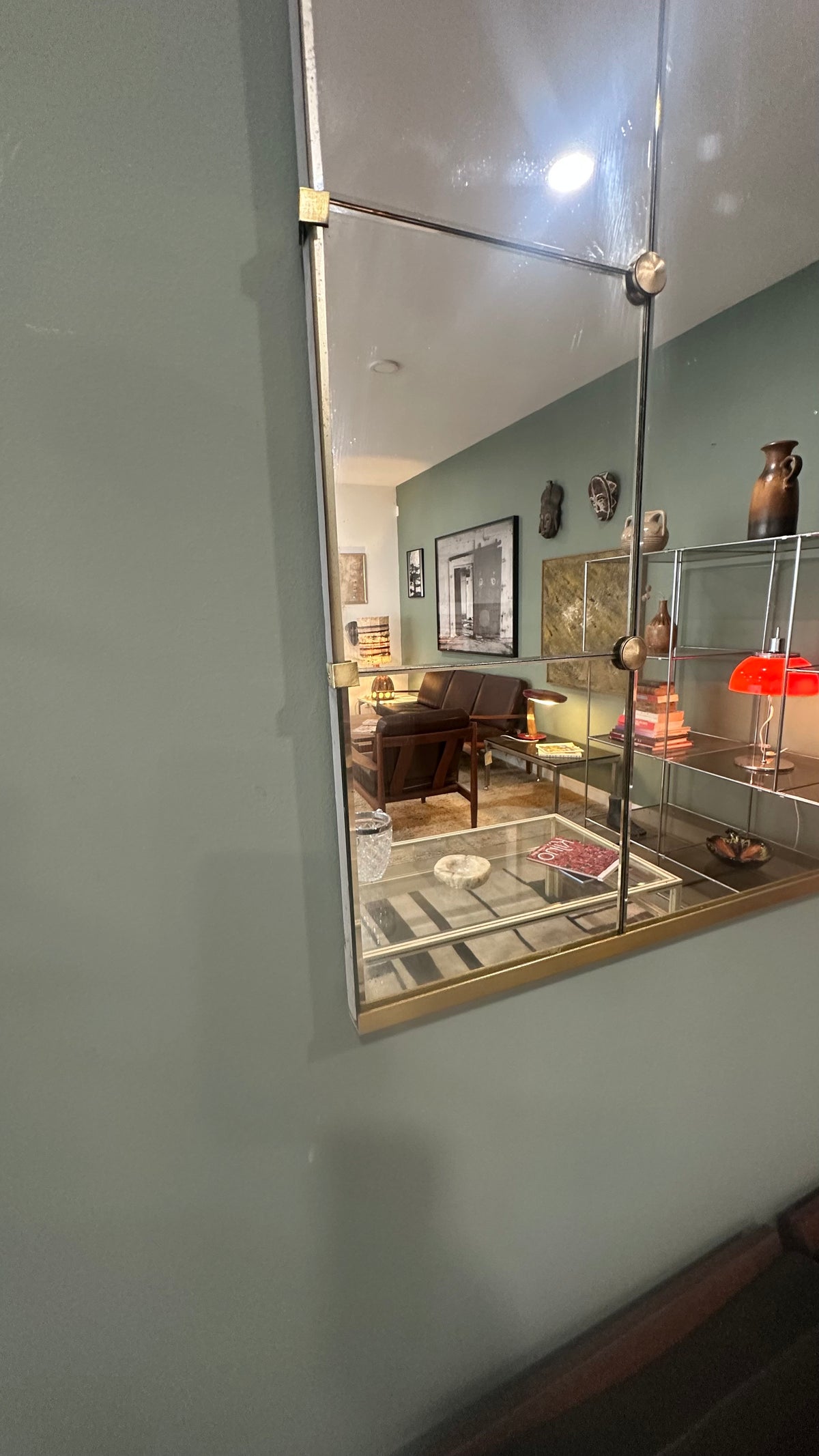 Grand miroir vintage