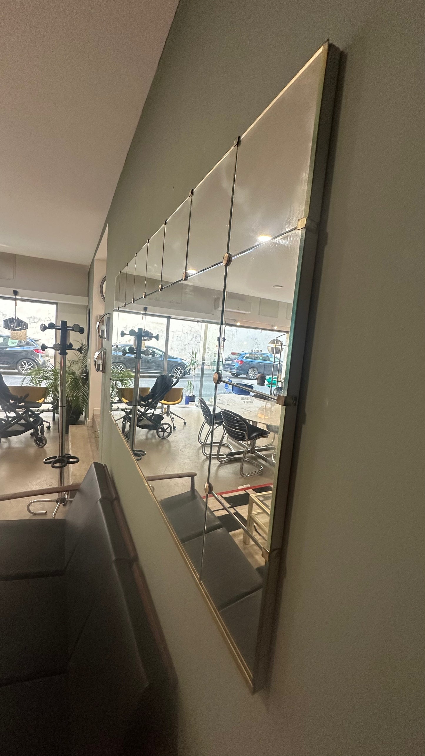Grand miroir vintage