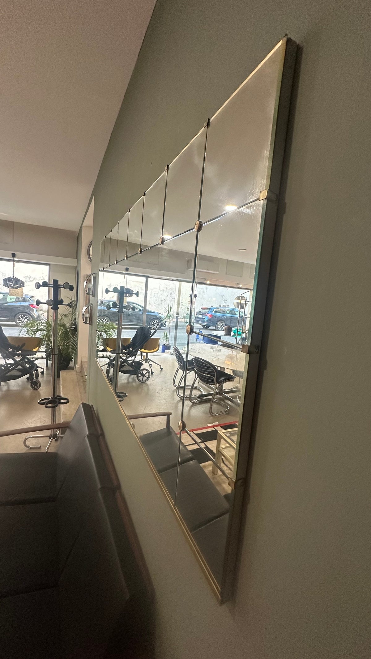 Grand miroir vintage