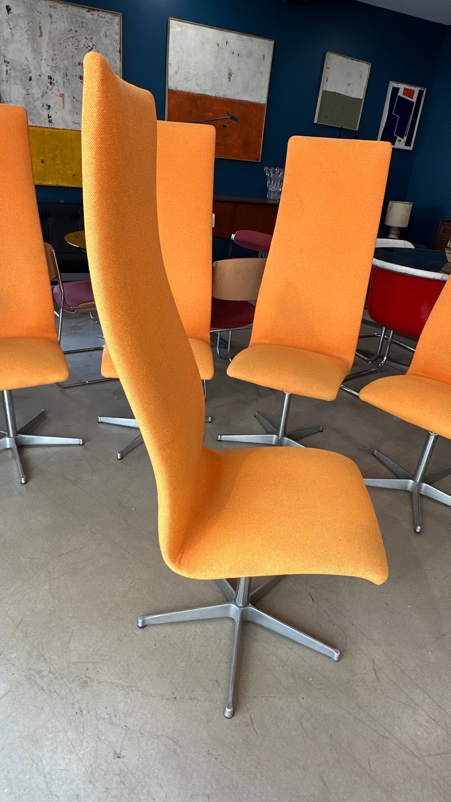 6 chaises Oxford de Jacobsen